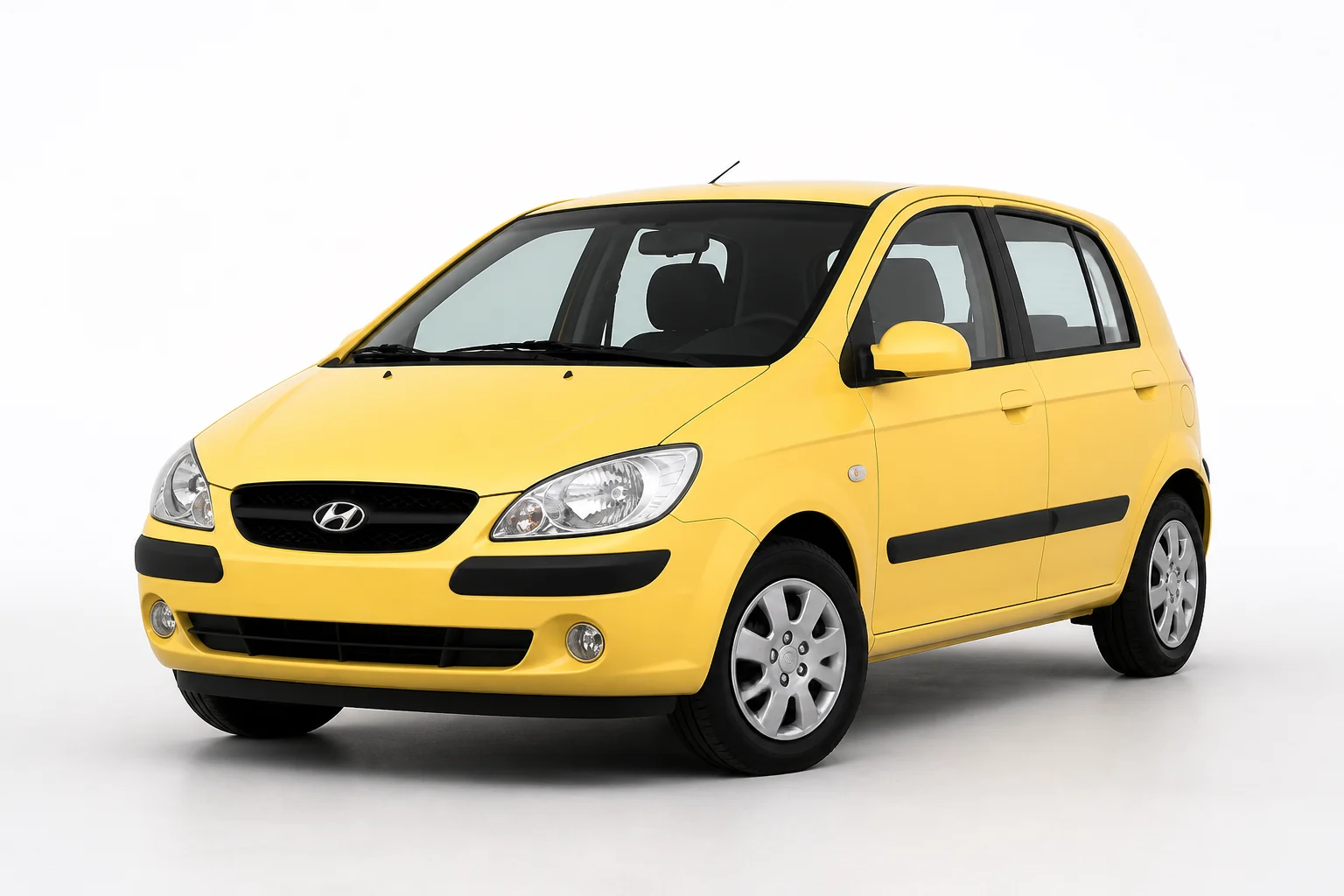 Hyundai Getz · 2006 · Yellow